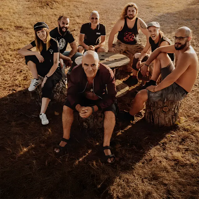 Le groupe Goulamas'k en concert au festival Aupa Pireneas